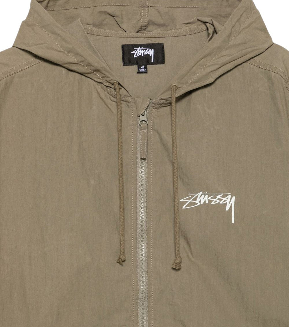 Olive Logo Hood Jacket 3
