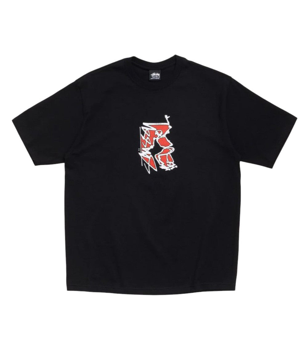 Black Graphic Print T-Shirt 1