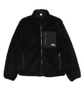 Black Mock Collar Jacket 1
