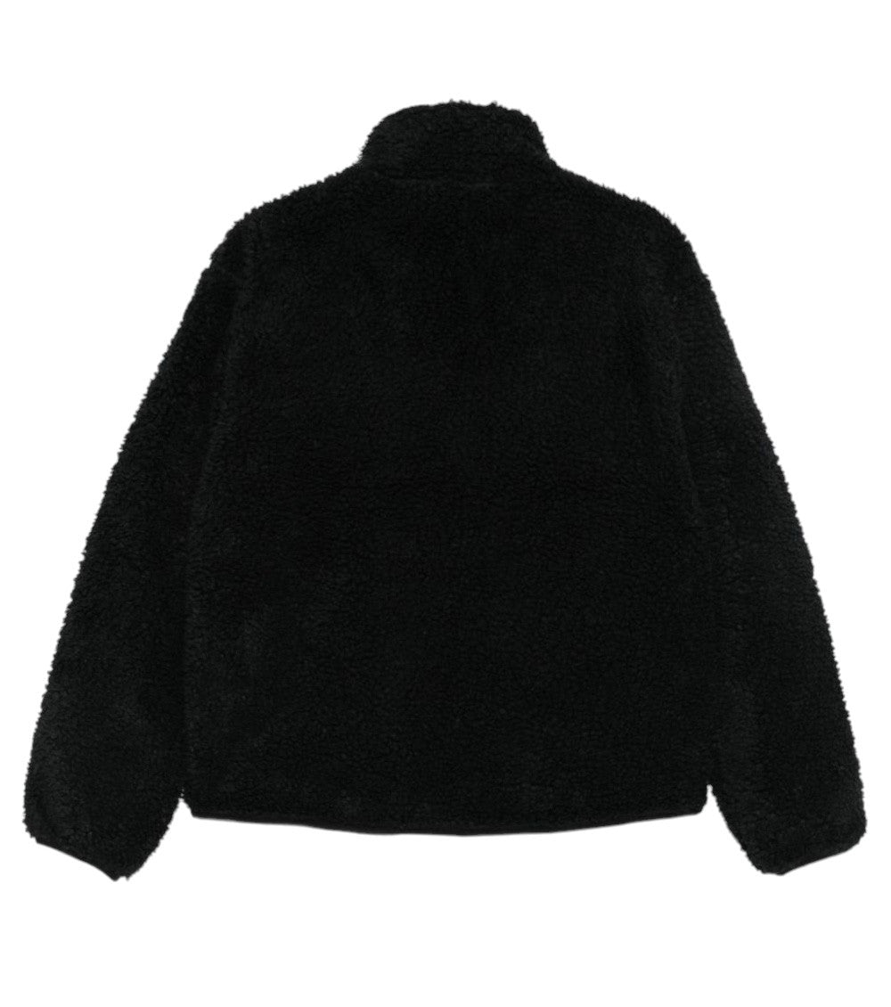 Black Mock Collar Jacket 2