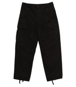 Black Relaxed Cargo Trousers 1