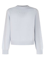 Kids Light Grey Knitted Sweater 1