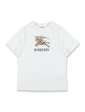 Boys White Logo T-Shirt 1