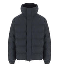 Black Quilted Hood Jacket 1