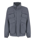 Cloud Blue Mock Collar Jacket 1