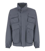 Cloud Blue Mock Collar Jacket 1