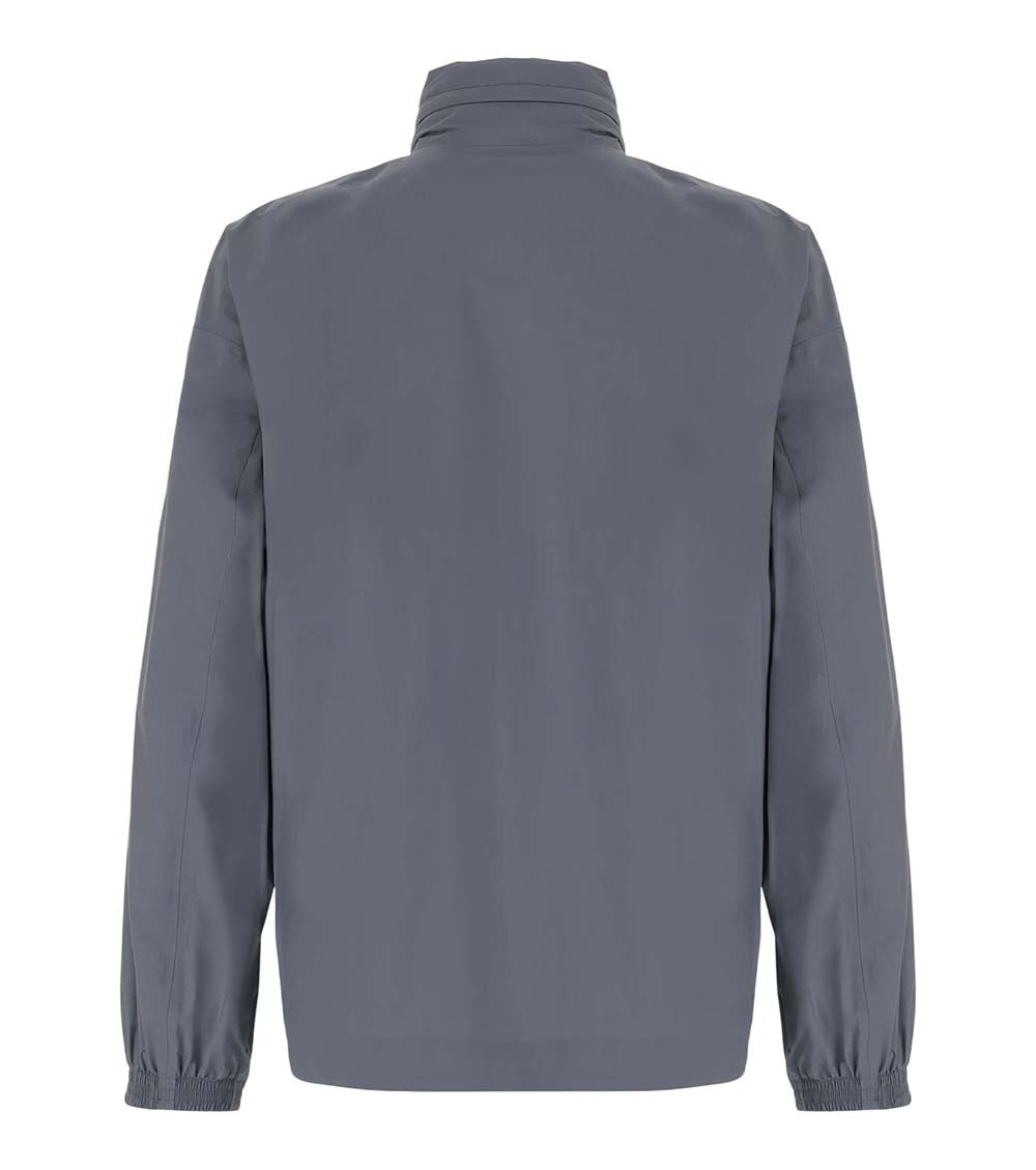 Cloud Blue Mock Collar Jacket 2