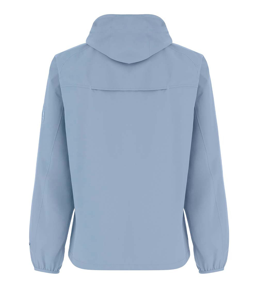Light Blue Solid Hood Jacket 2