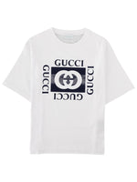 Kids White Logo T-Shirt 1