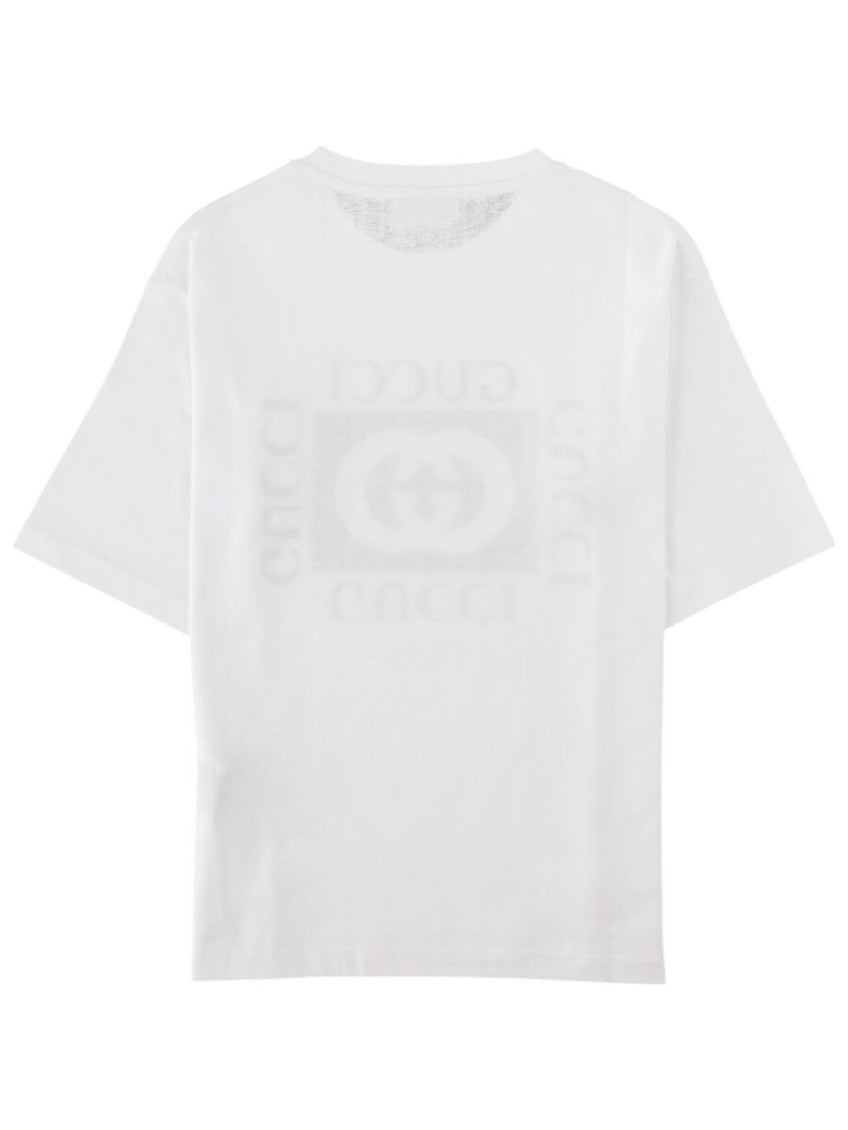 Kids White Logo T-Shirt 2