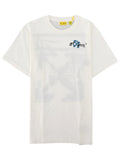 Kids White Graphic T-Shirt 1