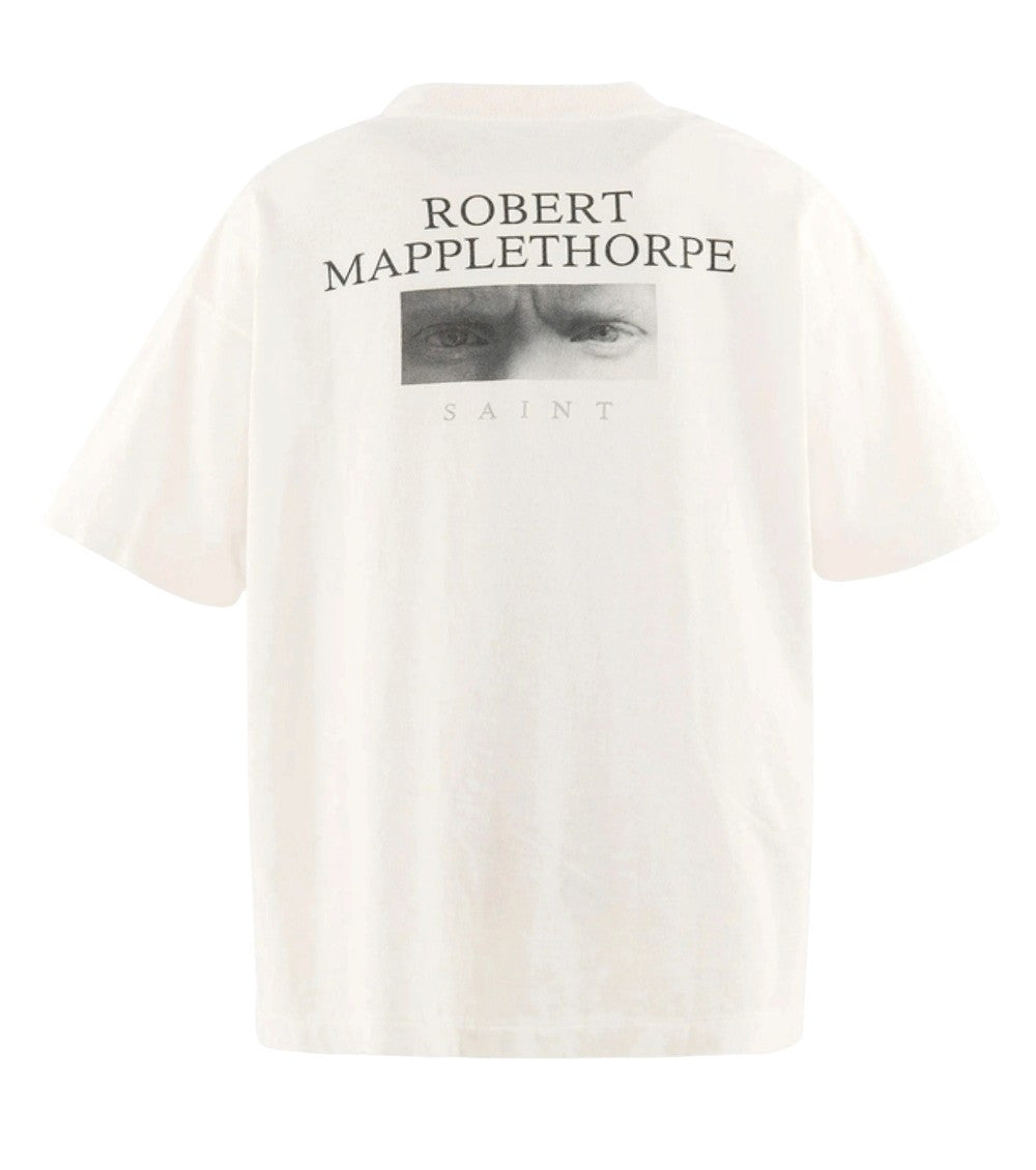 White Graphic Print T-Shirt 2