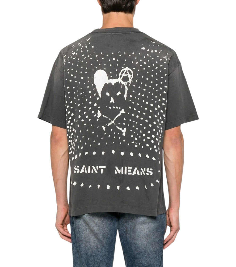 Black Graphic Print T-Shirt 3
