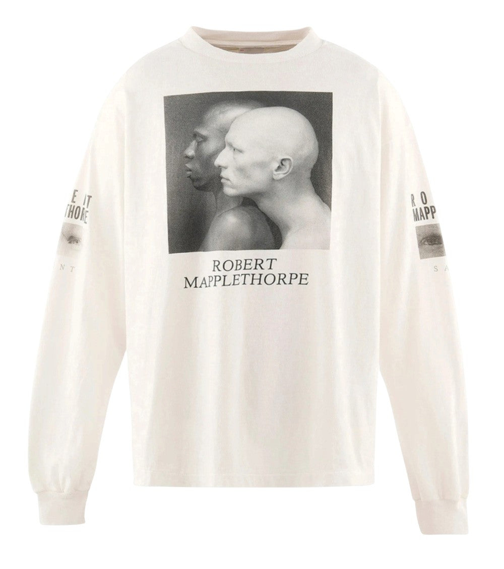 White Full Sleeves T-Shirt 1