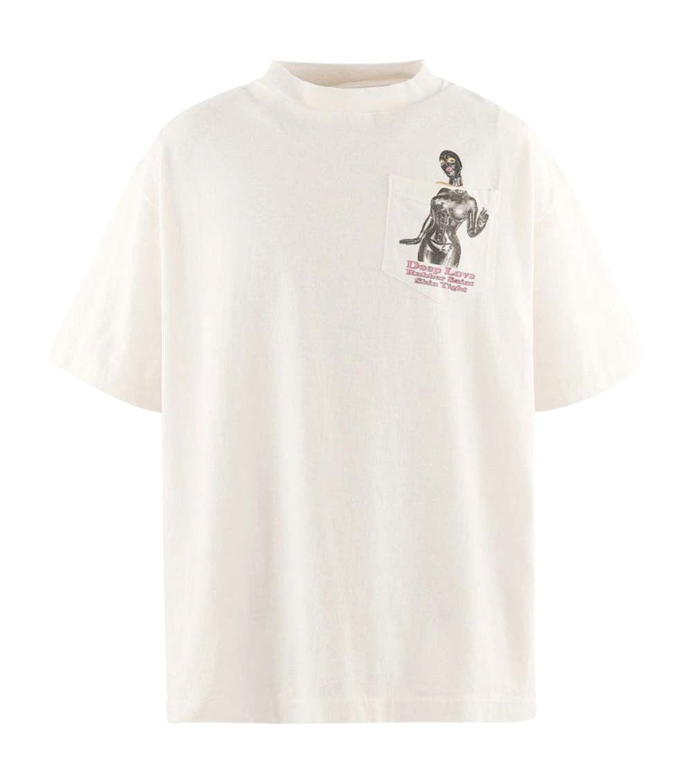 White Crew Neck T-Shirt 1