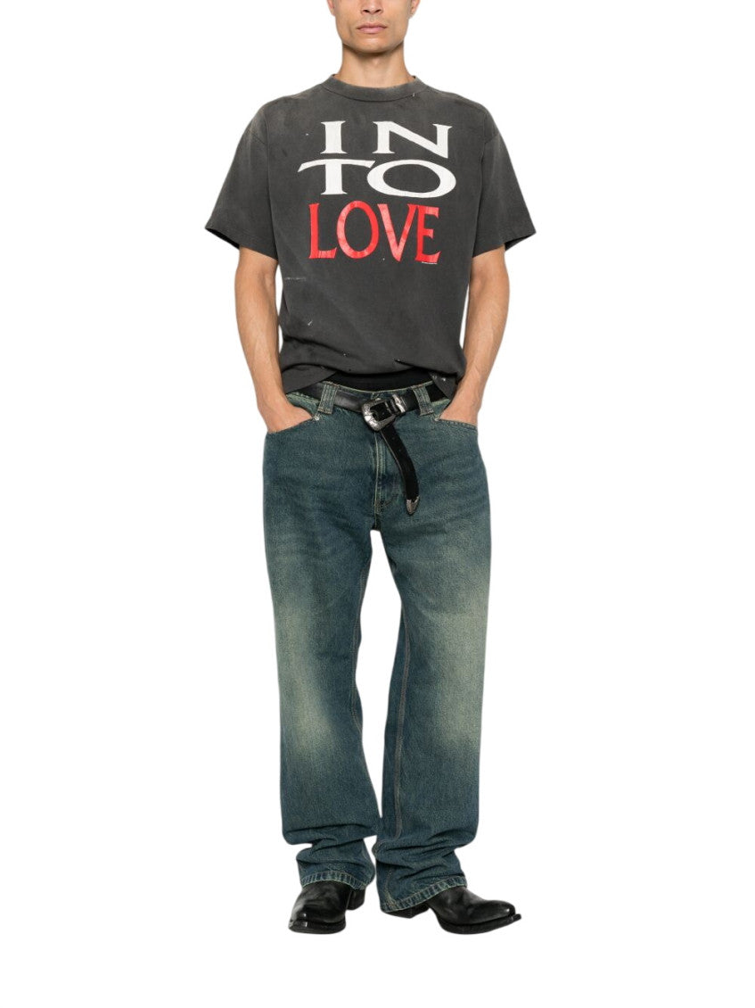 Black Graphic Print T-Shirt 1