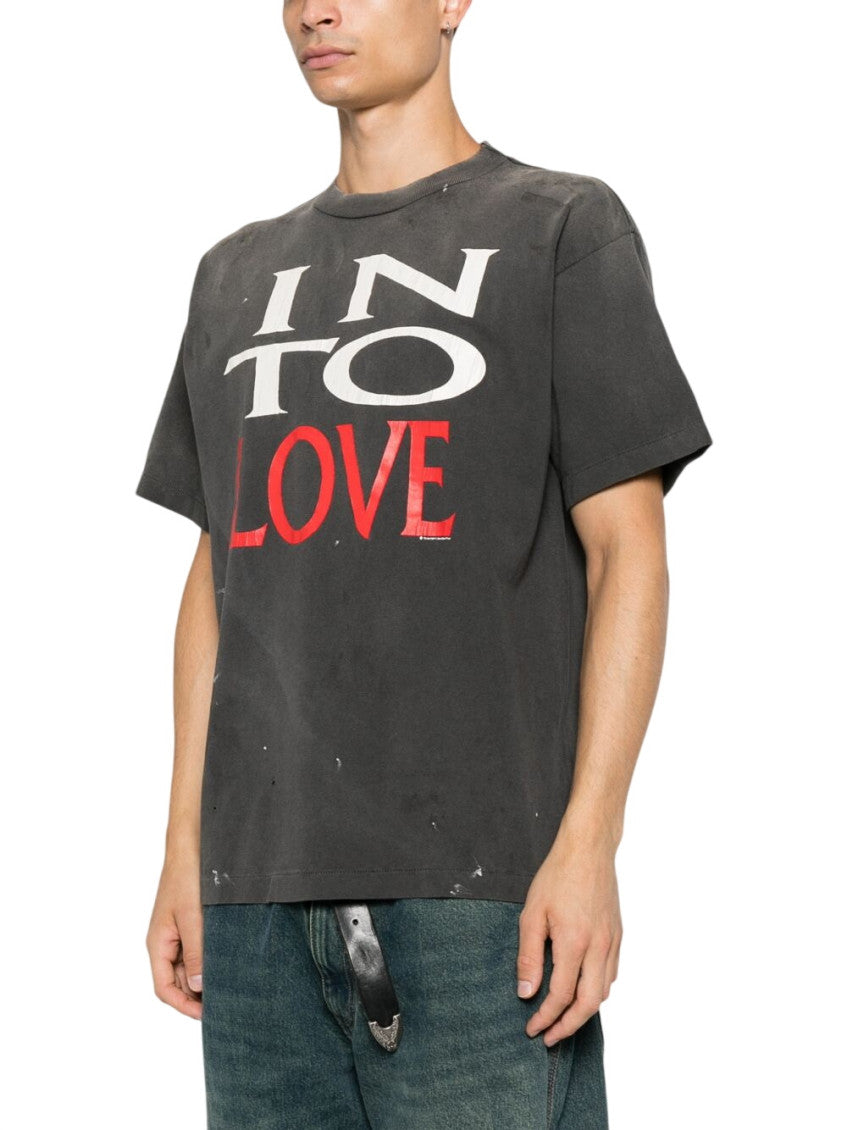 Black Graphic Print T-Shirt 2