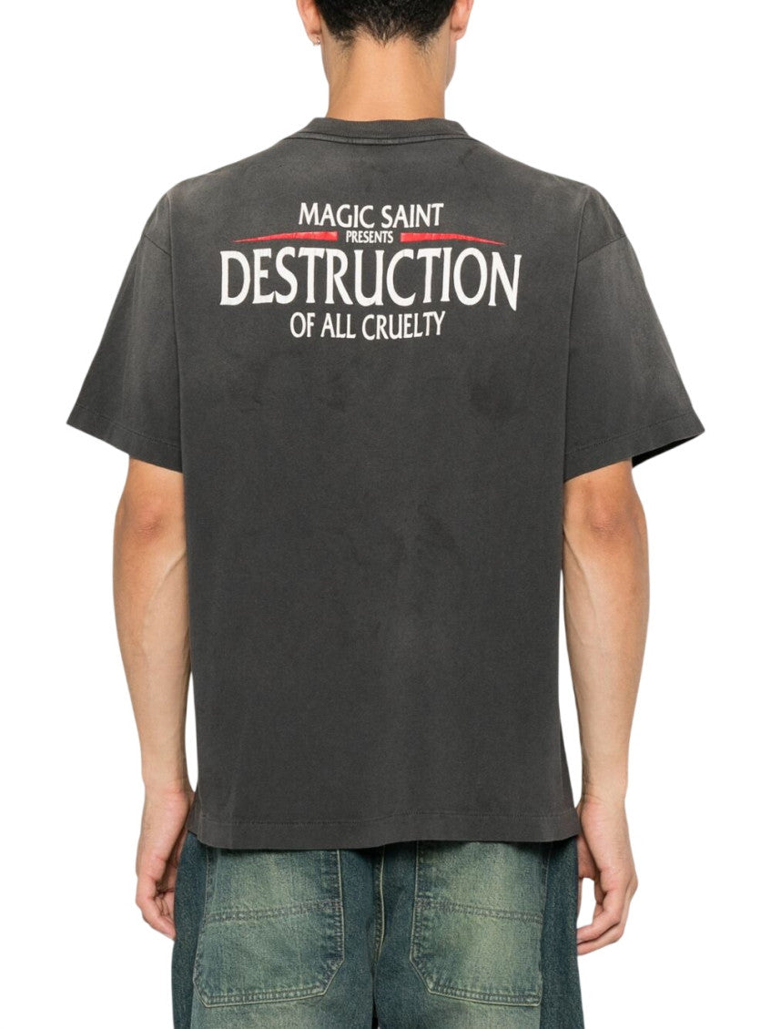 Black Graphic Print T-Shirt 3