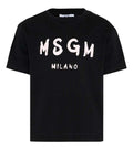 Girls Black Logo T-Shirt 1