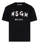 Girls Black Logo T-Shirt 1