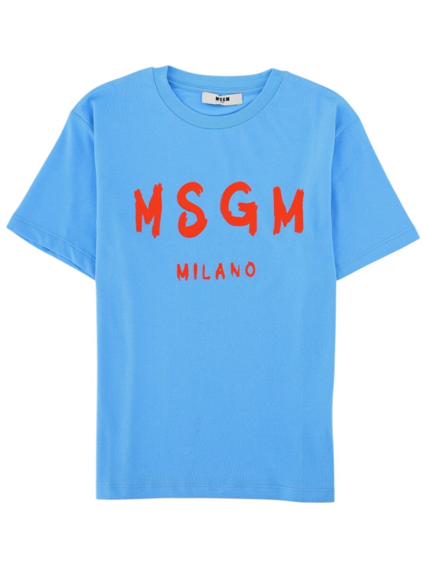 Kids Blue Logo T-Shirt 1