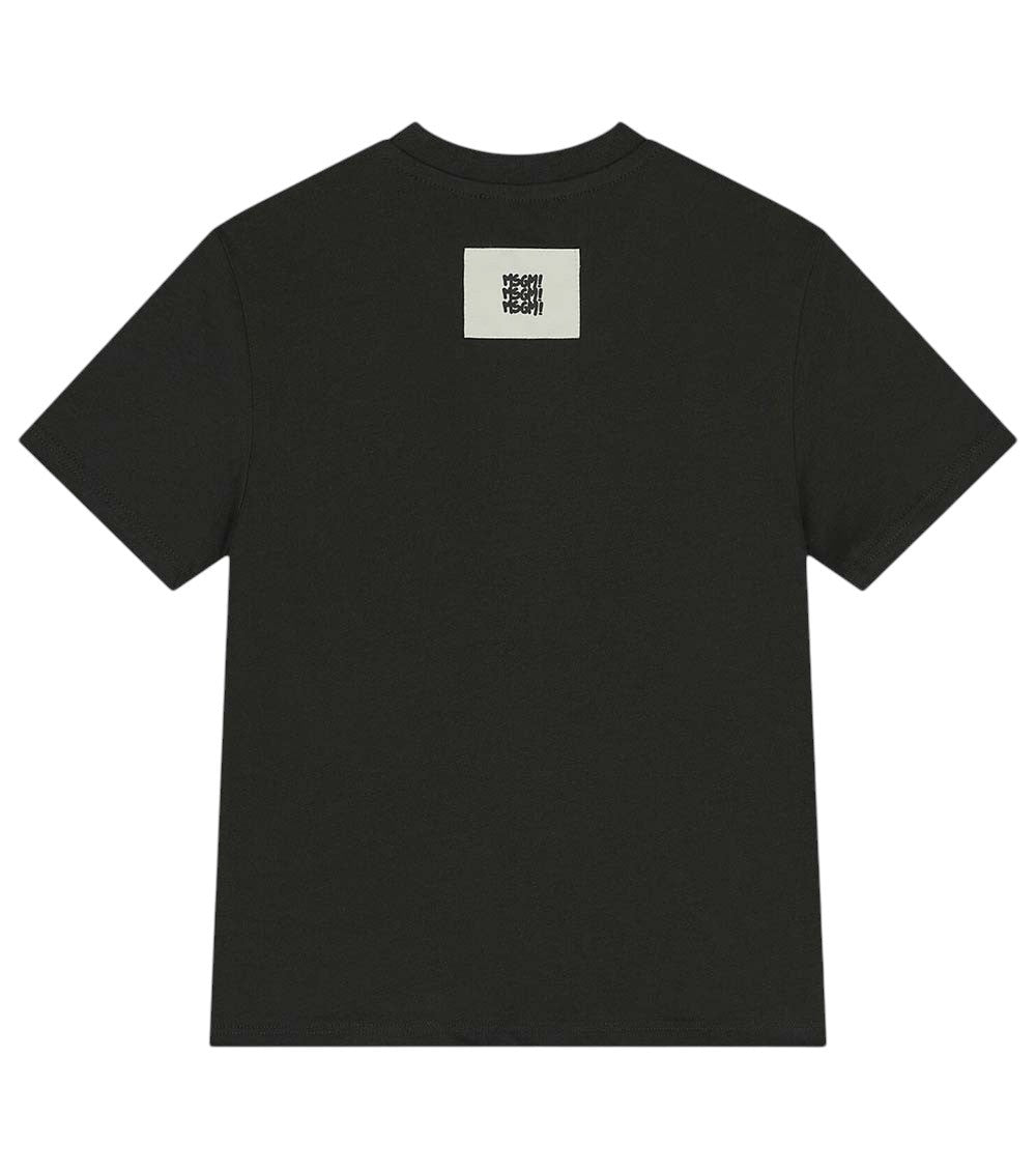Girls Black Logo T-Shirt 2