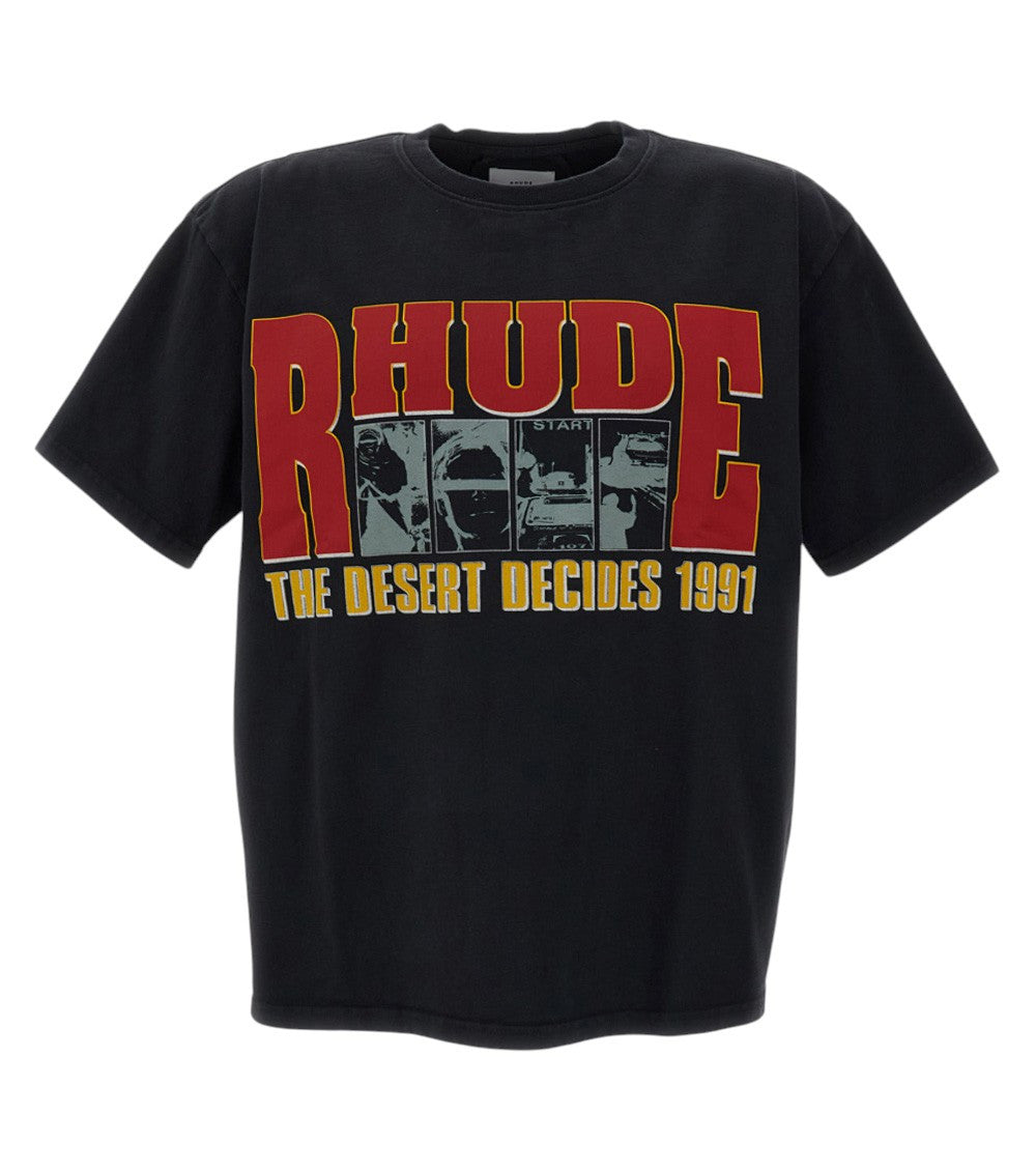 Black Graphic Logo T-Shirt 1