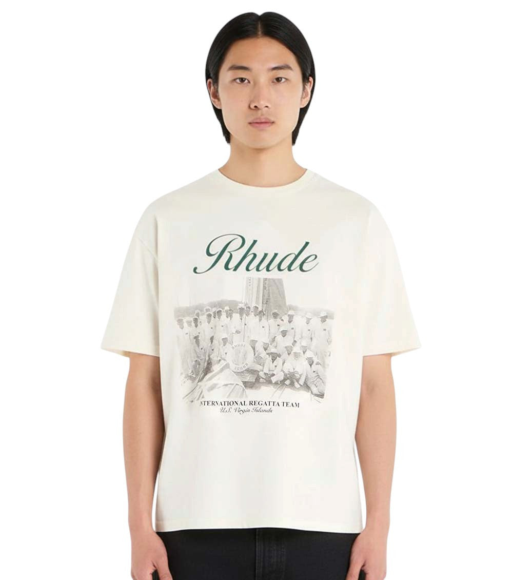 Off White Crew Neck T-Shirt 2