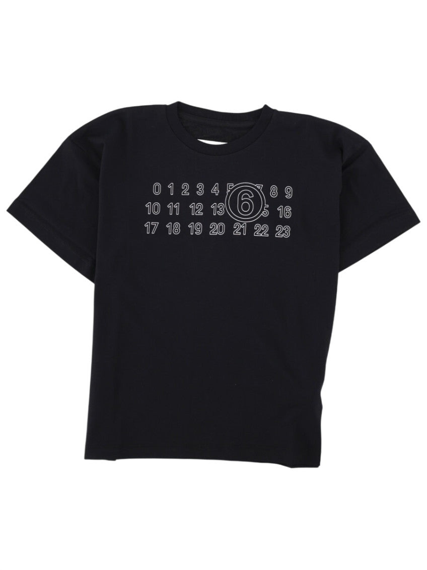 Kids Black Logo T-Shirt 1