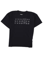 Kids Black Logo T-Shirt 1