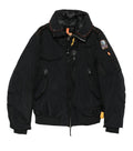Black Hooded Down Jacket 1
