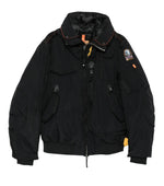 Black Hooded Down Jacket 1