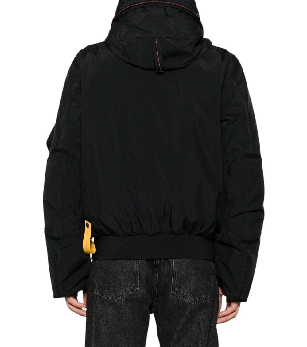Black Hooded Down Jacket 3