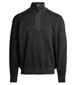 Black Half Zip Sweater 1