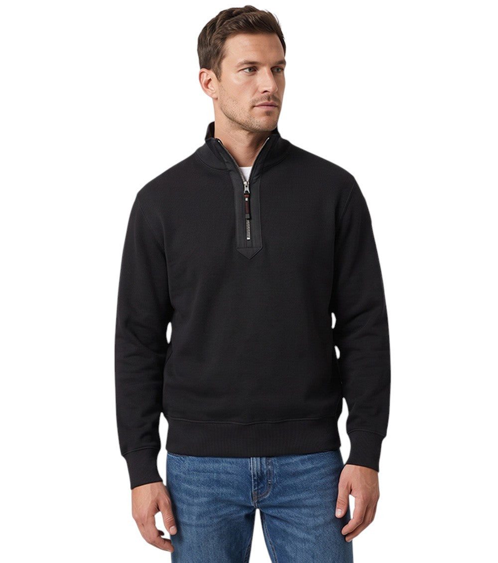 Black Half Zip Sweater 2