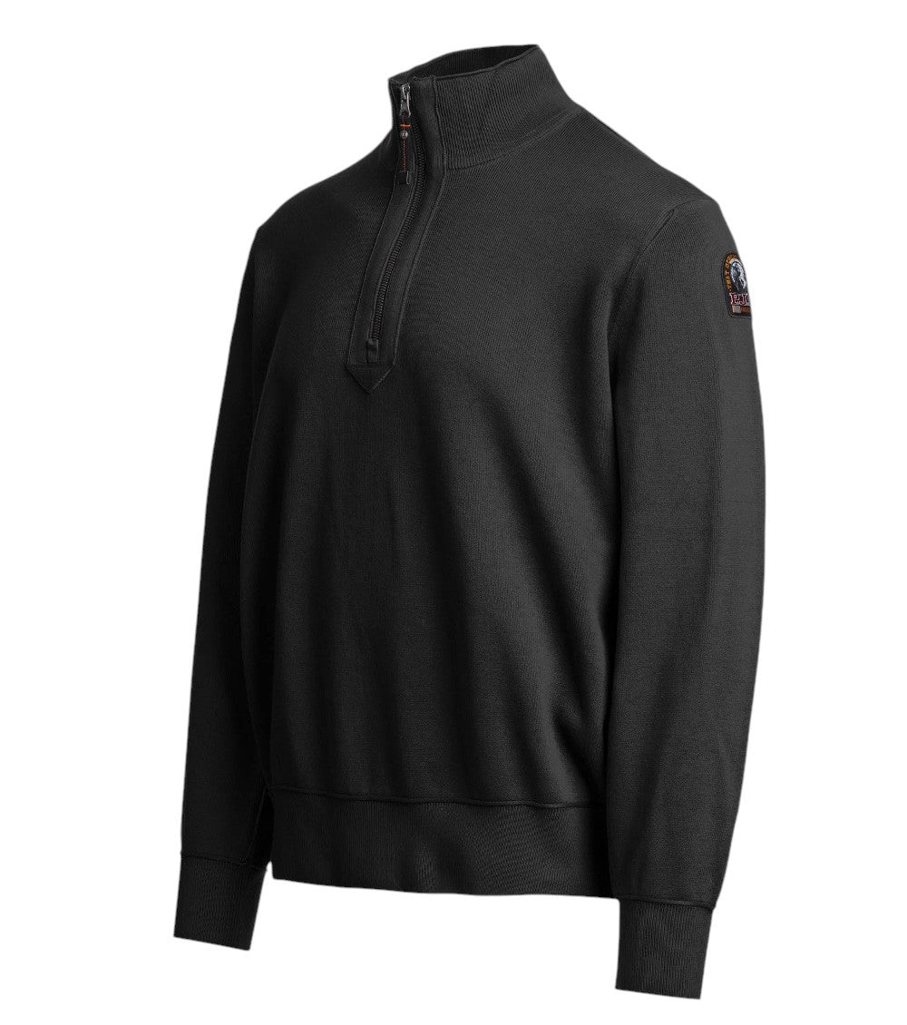 Black Half Zip Sweater 3