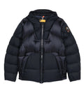 Navy Blue Quilted Hood Jacket 1