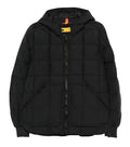 Black Quilted Hood Jacket 1