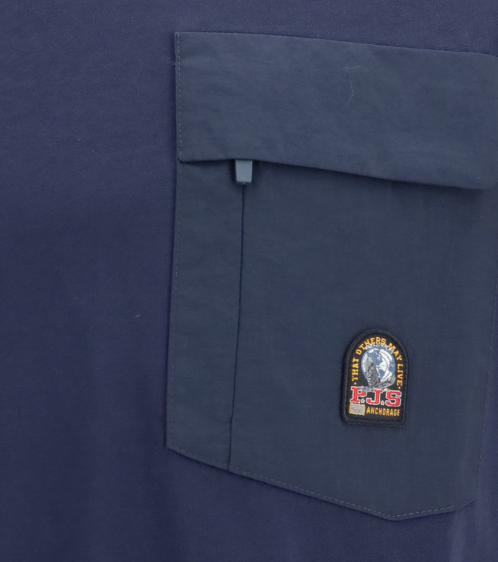 Navy Blue Crew Neck T-Shirt 3