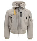 Grey Hooded Bomber Jacket 1
