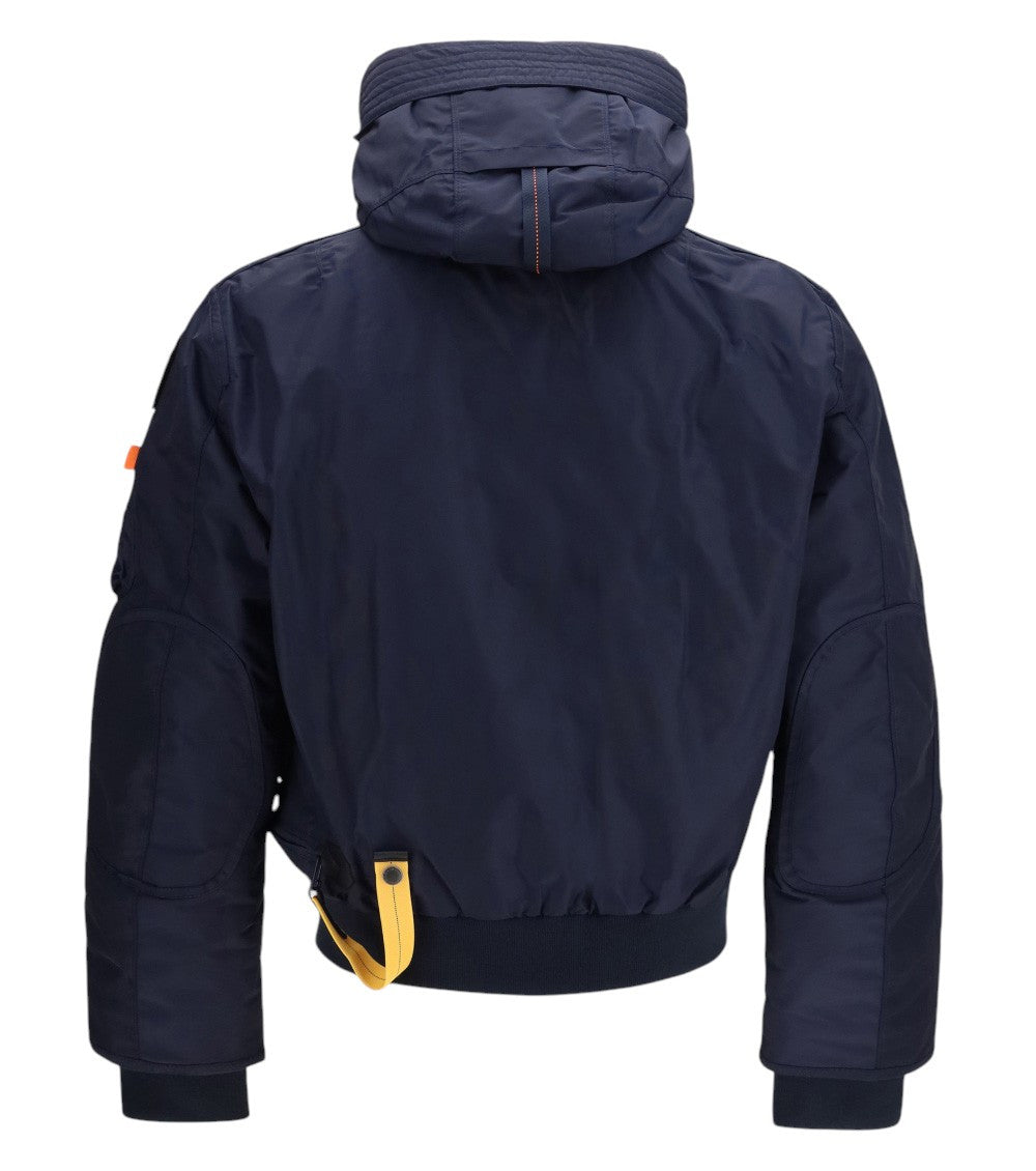 Navy Hooded Bomber Jacket 2