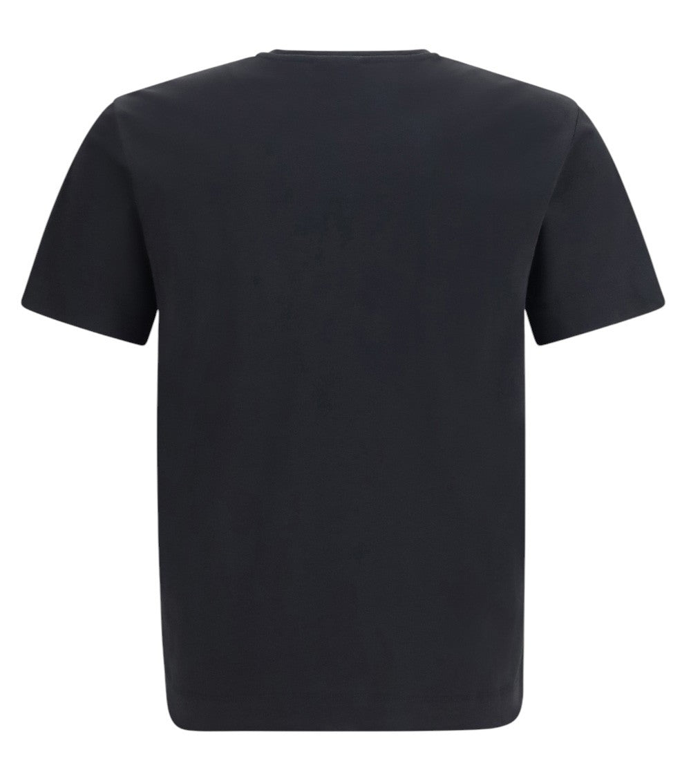 Black Crew Neck T-Shirt 2