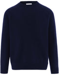 Navy Blue Crew Neck Sweater 1