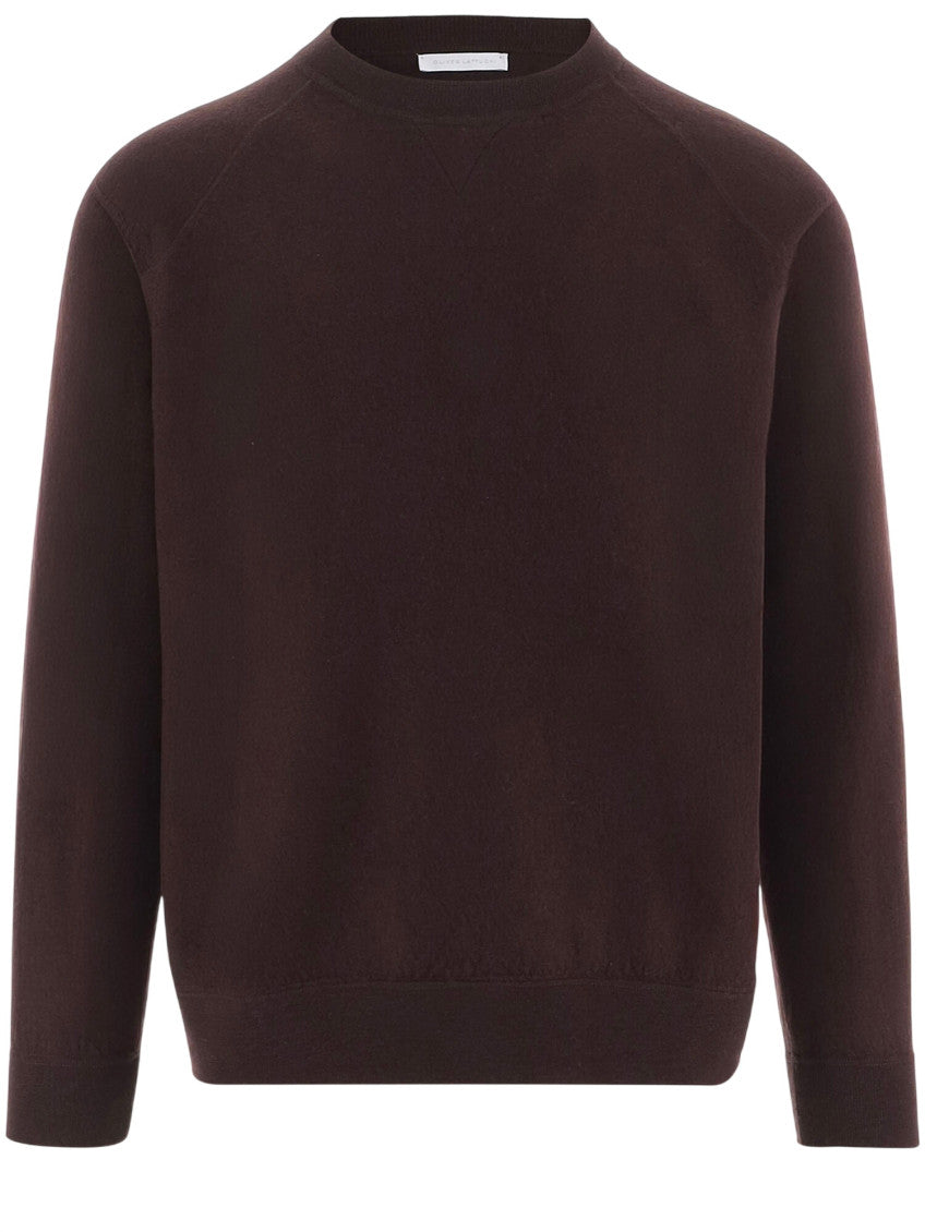 Brown Crew Neck Sweater 1