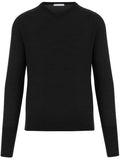 Black V Neck Sweater 1