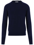 Navy Blue Crew Neck Sweater 1