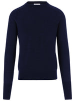 Navy Blue Crew Neck Sweater 1