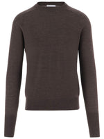 Brown Crew Neck Sweater 1