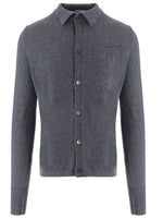 Grey Button Up Cardigan 1