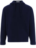 Navy Blue Hooded Sweater 1